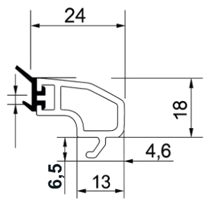 Glazing Bead 24